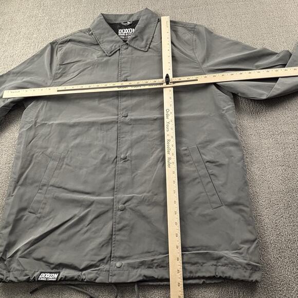 Dixxon Flannel Co Jacket Adult Size Extra Large Gray Button Up Long Sleeve Men's - Picture 11 of 14